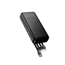 HOCO J163A Wonderful Power Bank cu 4 cabluri 20000mAh Black