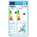 Aer condiționat Vesta AC-18i/SMART BL 18000 BTU Inverter Black