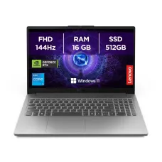 Gaming Lenovo LOQ 15 - Core I5 12450HX, 16Gb Ram, RTX 4050, 500Gb SSD, 15.6'' FHD IPS 165Hz