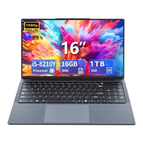 Laptop Y-10 Pro - Core I5 8210Y, 16Gb Ram, 256Gb SSD, 16